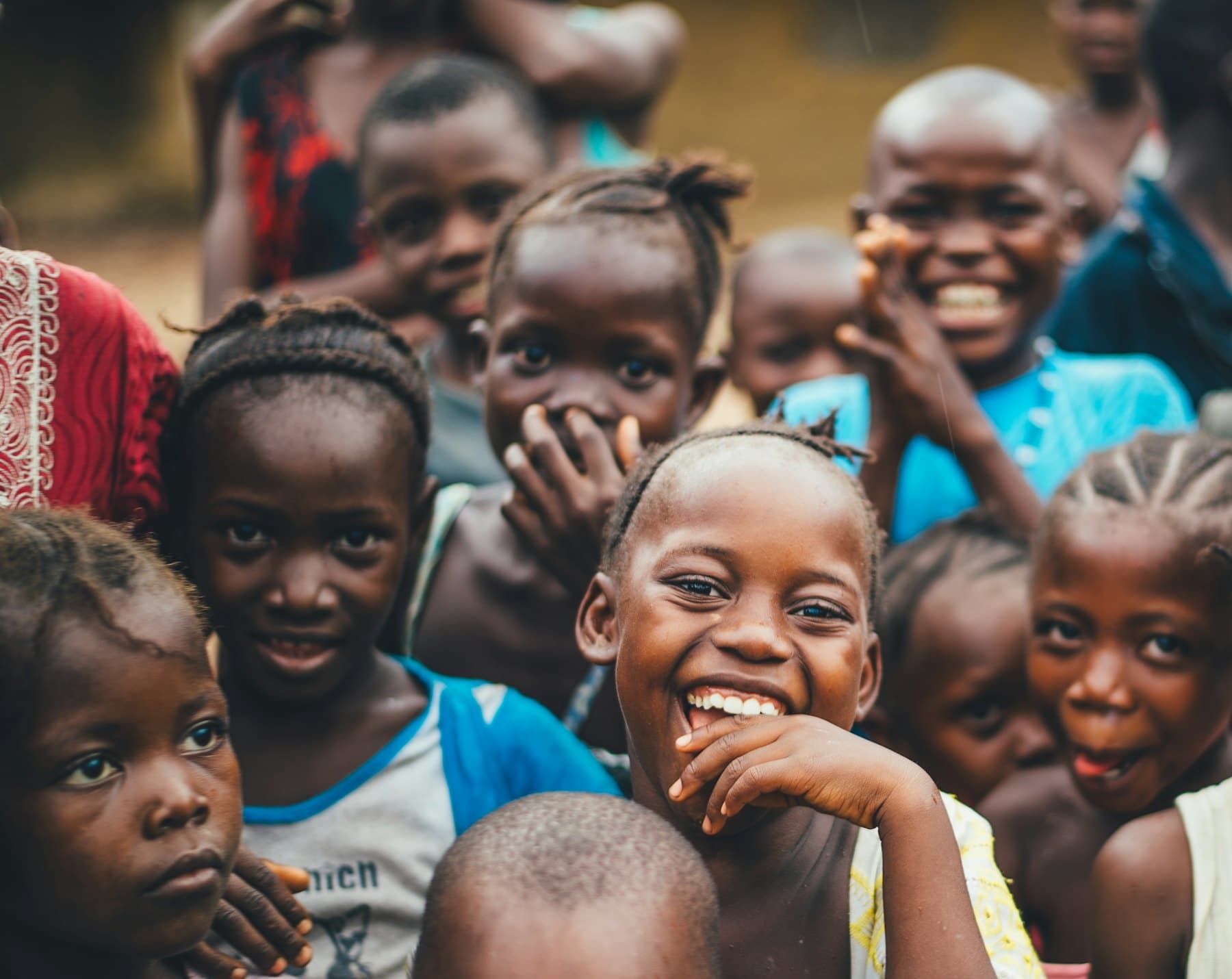 Un groupe d'enfants